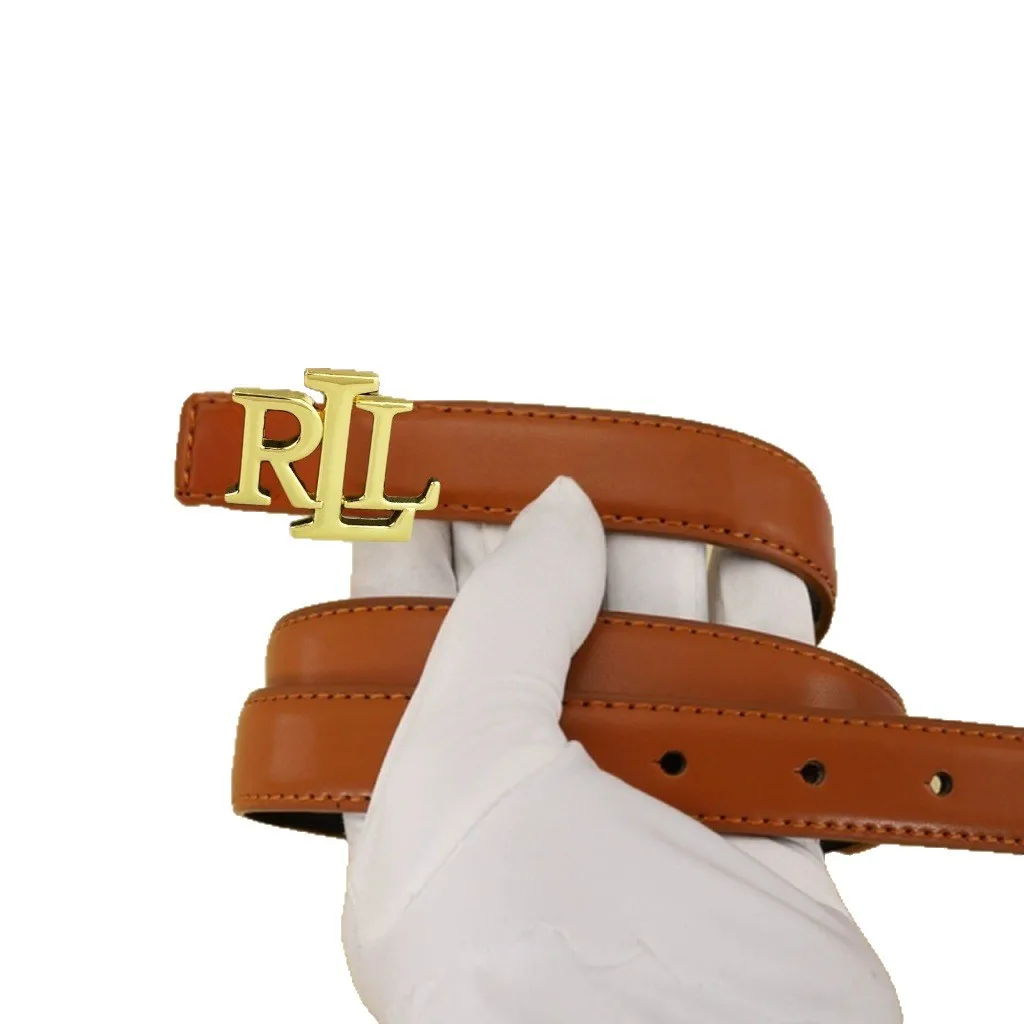 Cinturón de moda informal de alta gama versión coreana cinturón con hebilla dorada universal para hombres y mujeres hebilla de corredor de tendencia de comercio exterior retro