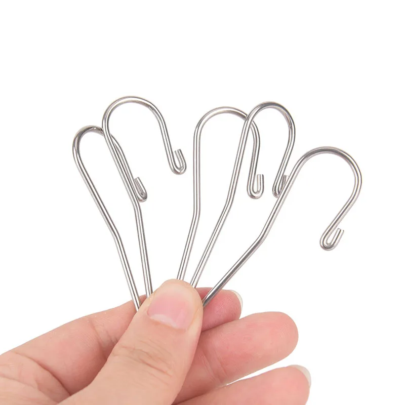 5Pcs/pack  Dental Lip Hook Root Canal Measuring Instrument Accessories Lip Mouth Hook Apex Locator Tool Hook Dentist