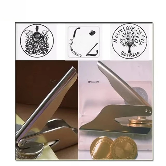 مزخرف ورق مخصص مع ذو طيات فولاذية مطلية للختم