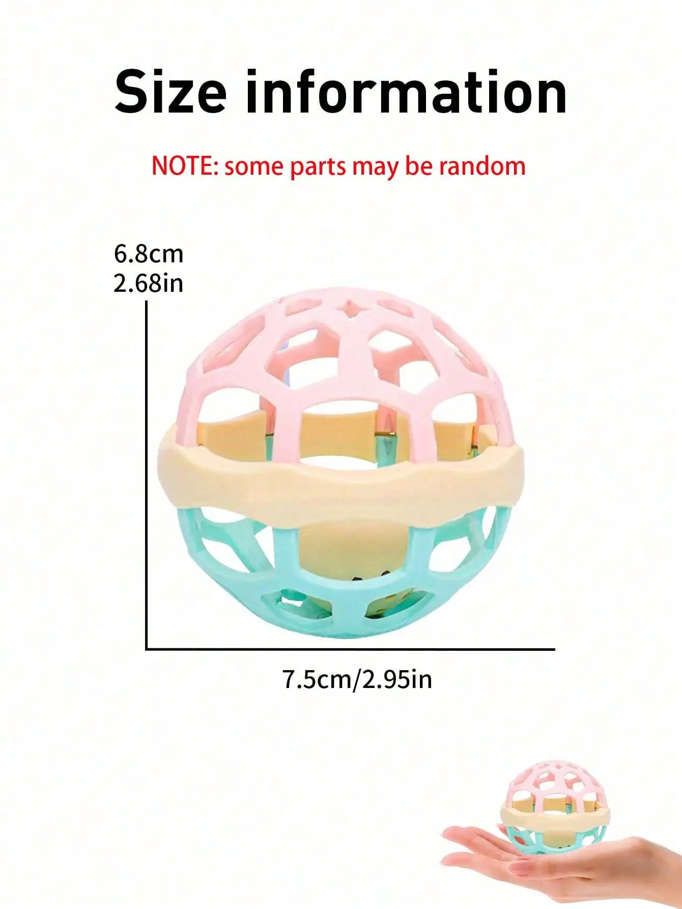 Baby Sensory Teething Teether Toys Rattles  Teething Toys For Babies 0-6 Months | Baby Teething Toys 6 To 12 Months Baby Teethin