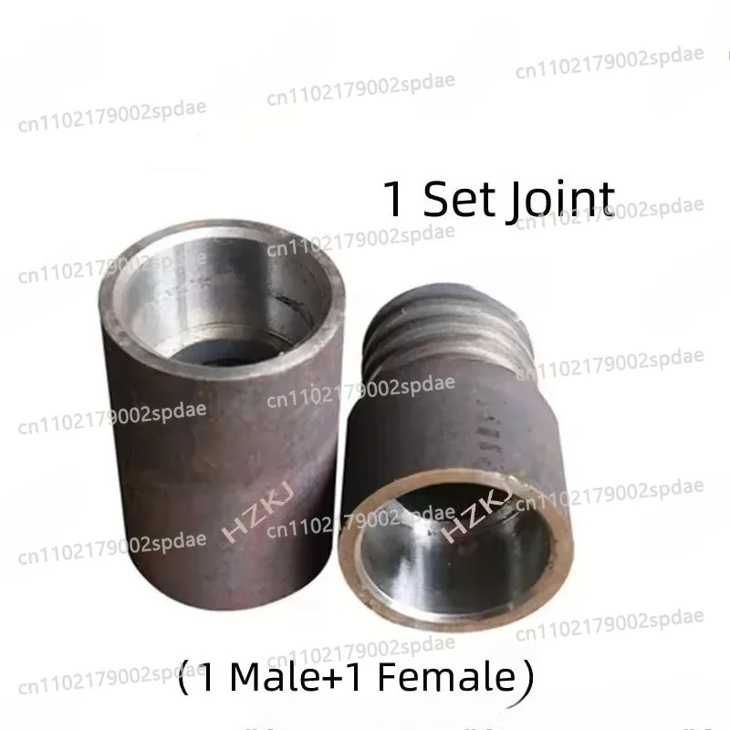 Water Well Drill Pipe Joint Taper Thread Connector Drilling Rig Geology Exploration Fitting