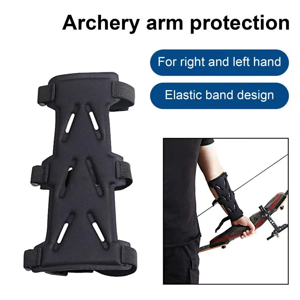 

Archery Arm Guard Breathable Scratch-proof Double-sided Wrist Guard Traditional Bow Archery Protective Gear