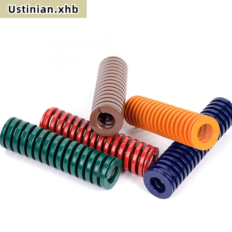 Stamping mold accessories: 1 pcs OD 22mm 25mm, ID 11mm 12.5mm, Length 25-300mm rectangular compression shock absorber spring
