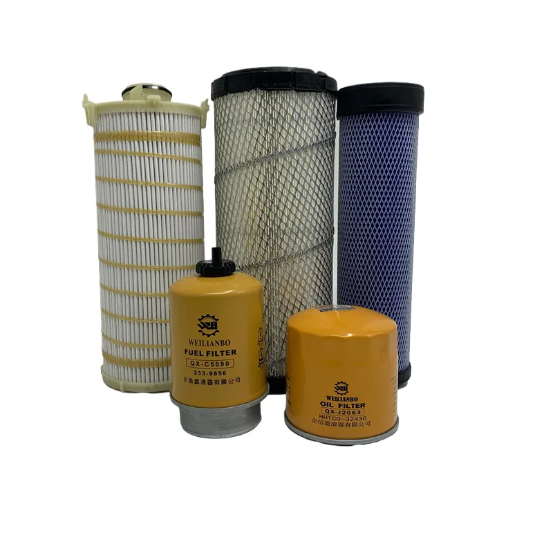 

For Caterpillar 305.5e 306e 307e 308e Machine Filter,Diesel Filter,Air Filter,Hydraulic Return Oil Filter,Excavator Accessories