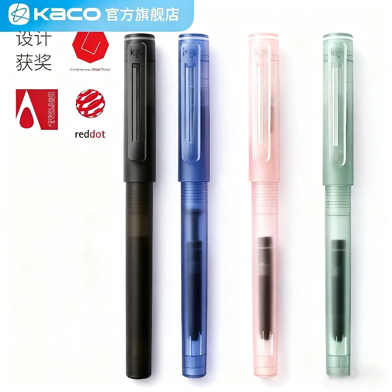 

KACO Baifeng прозрачная ручка матовый новый цвет EF наконечник студенческий обучающий офис для взрослых письменные принадлежности офисные принадлежности