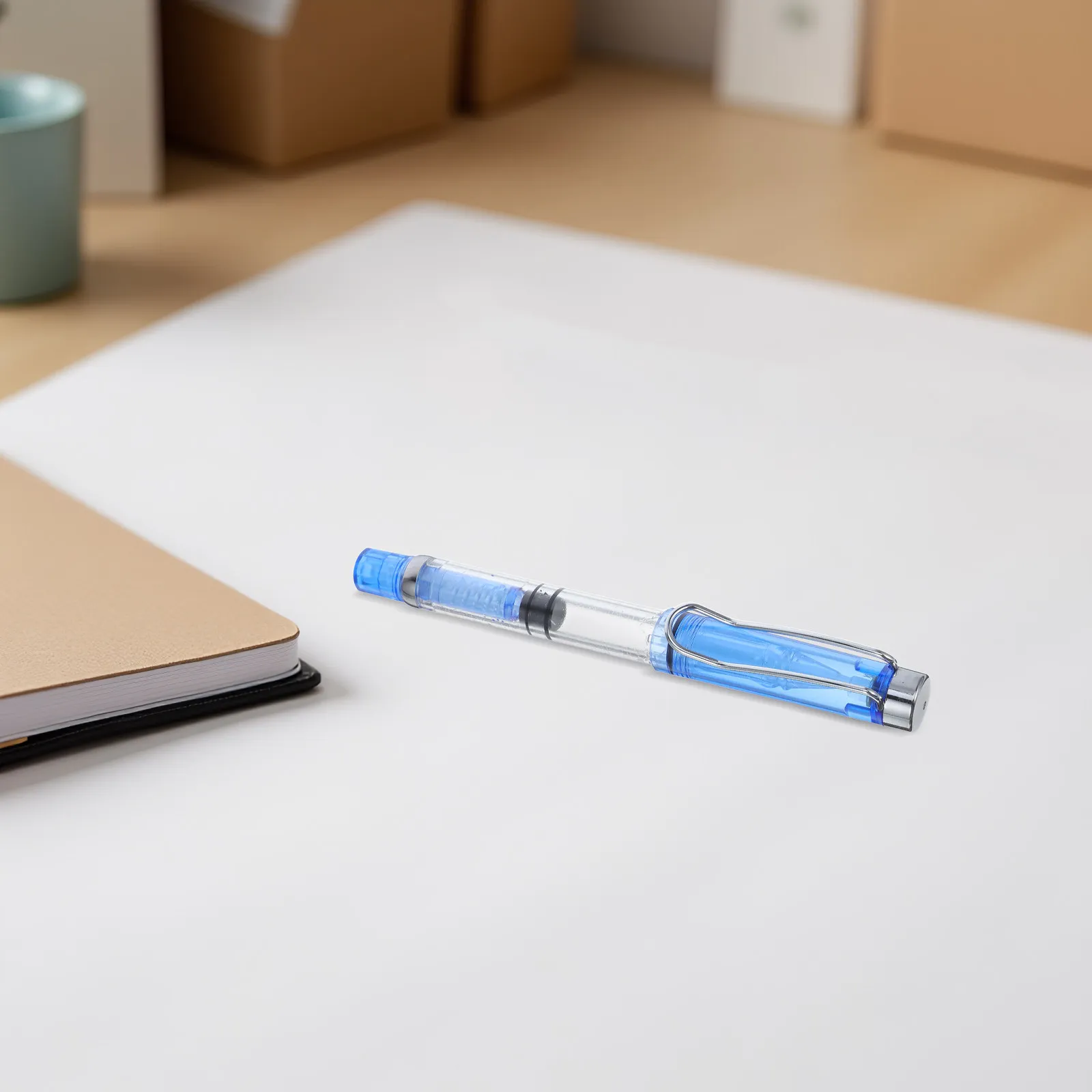 

5Pcs Chinese Fountain Brush Pen Soft Flexible Tip Refillable Calligraphy Pen for Sketching Artistic Lettering Writing Beginners