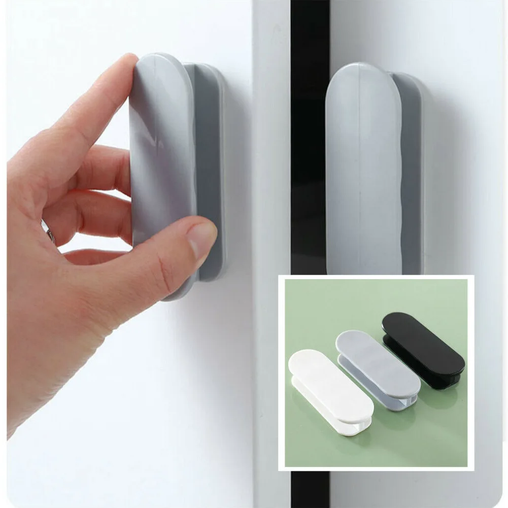 Door Fittings Door Pull Handle White Gray High Quality Building Home Improvement For Kitchen Cabinet Door Sash
