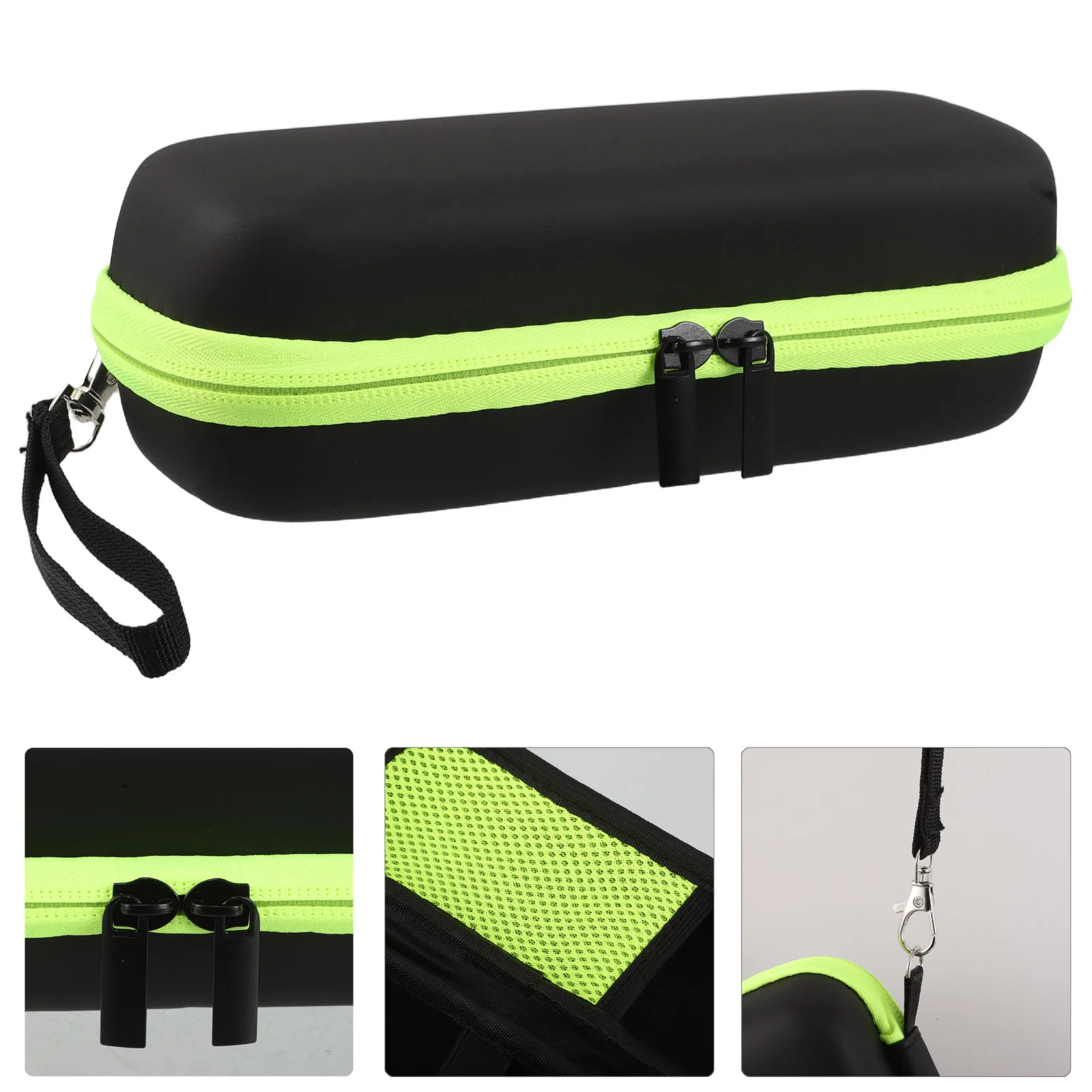 

Razor Storage Bag Electric Grooming Tool Case Carrying Hard Shell Clippers Travel