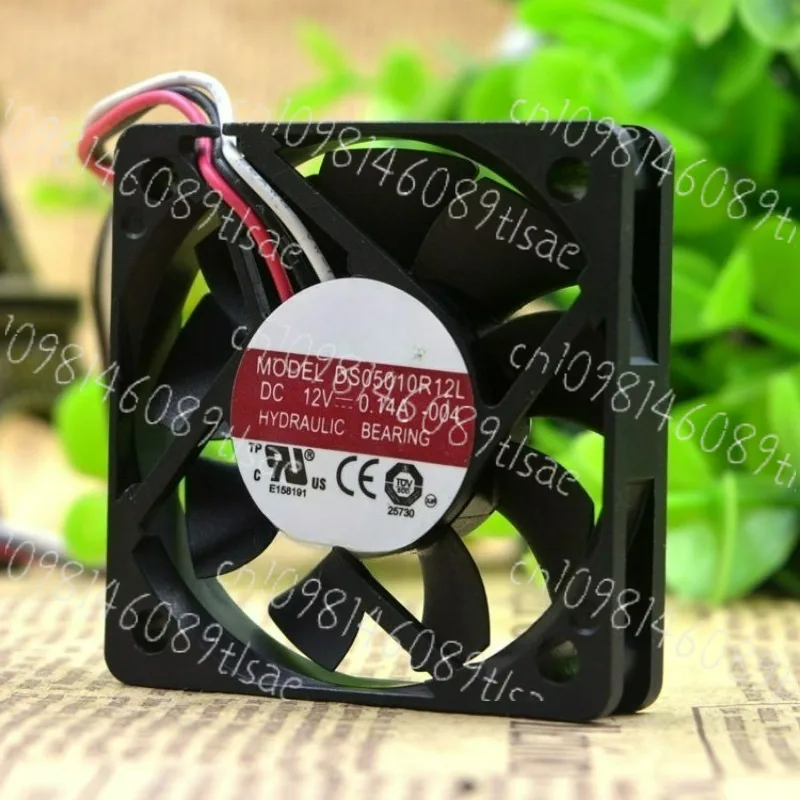 Ventilateur de refroidissement à 3 fils, DS05010R12L DC 12V 0,14a, 50x50x10mm, pour processeur d'ordinateur serveur