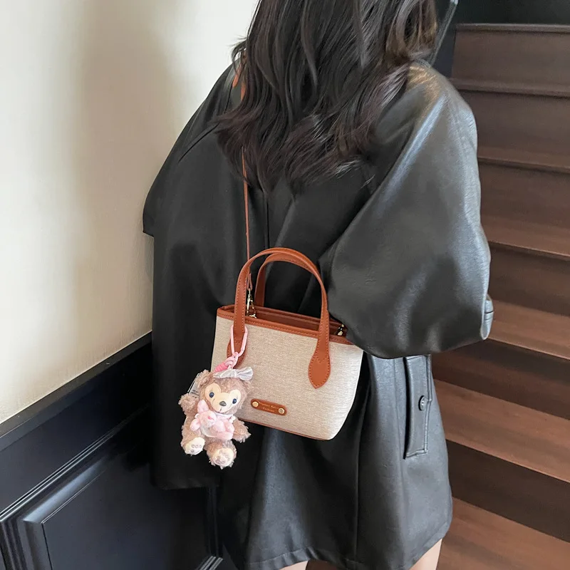 

2025 Cat Cartoon Crossbody Bag for Women Minimalist Shoulder Handheld Purse Fashionable Handbag