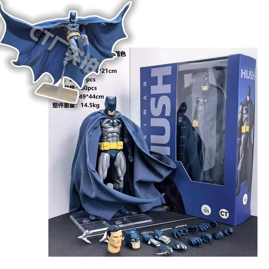 

CT Toys Batman mafex105 Action Figure - DC Batman Shf Anime Collectible Figurine Statue Model boy child birthday Christmas Gift