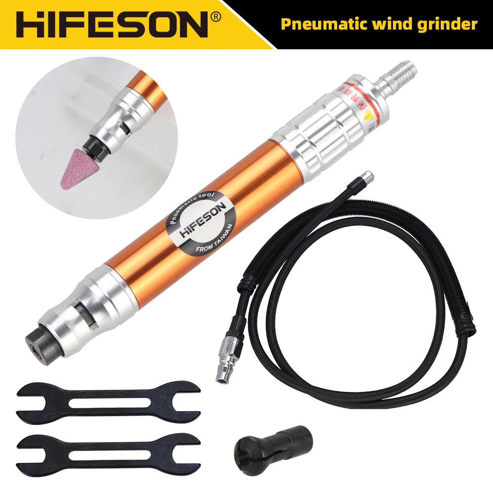 

1K High Speed Pneumatic Air Grinding Pen Engraving Trimming Engraving Straight Grinder 2.38MM3MM Chuck