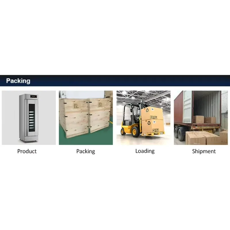 ตู้อบแป้งไฟฟ้ารุ่นใหม่ ขายดี สำหรับการหมักแป้งพิซซ่า สำหรับร้านอาหาร แรงดันไฟฟ้า 220V