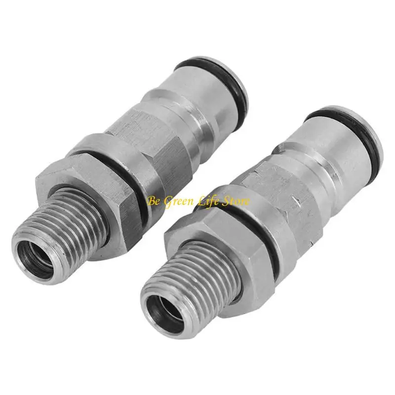 M7DF 2 قطع صمامات الغاز ملحقات البيرة العملية الصمامات السائلة سهلة التثبيت