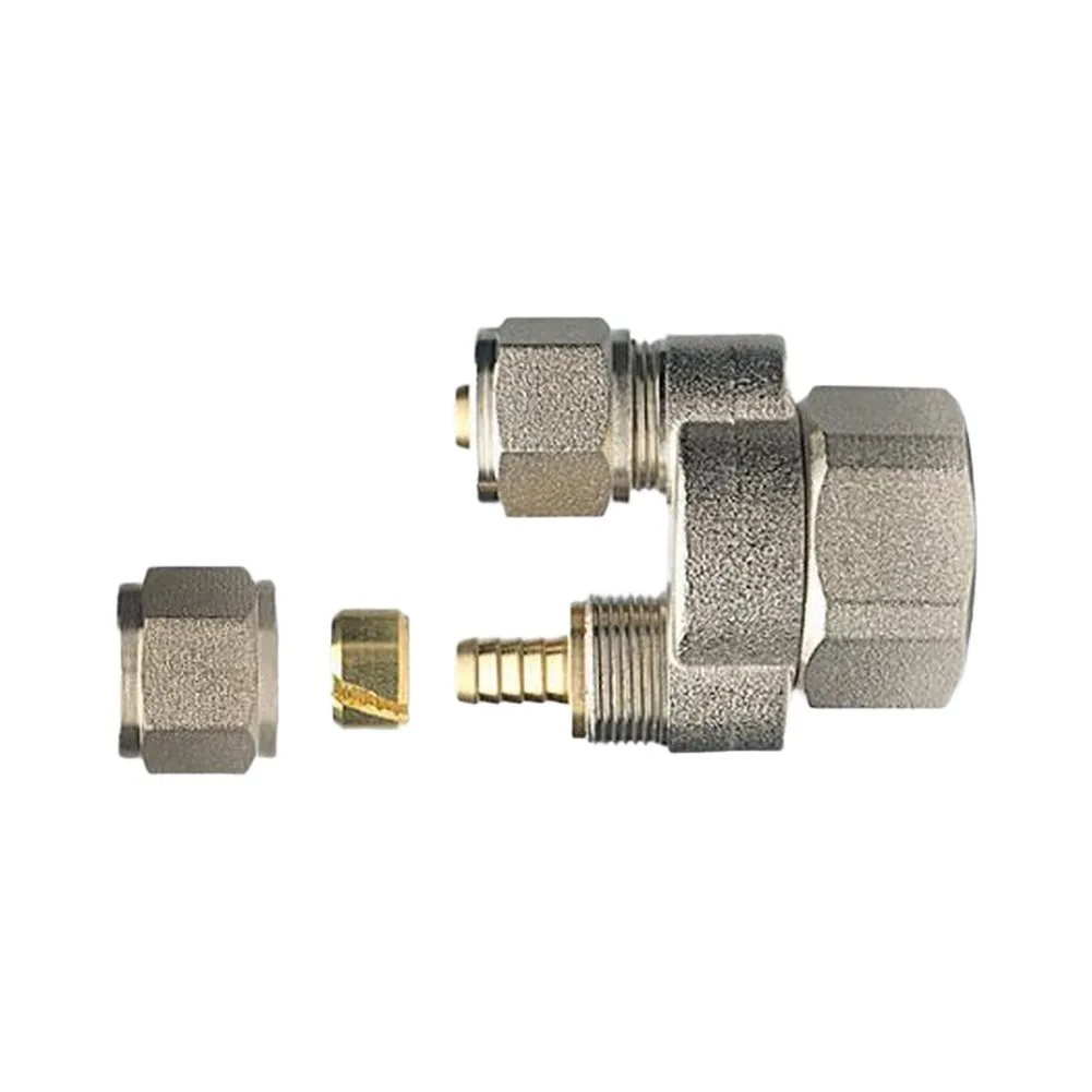 Manifold Capillary Joint in Copper for Radiant Heating with Union Type Interface and Operational Range from 0 C to 90 C
