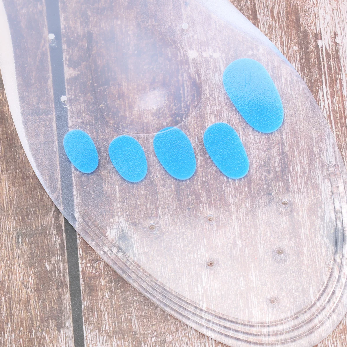 

1Pair Sports Massage Insoles Shockproof Silicone Shoe Pads Foot Care Cushions Size 39-40 for Motion Control Insoles