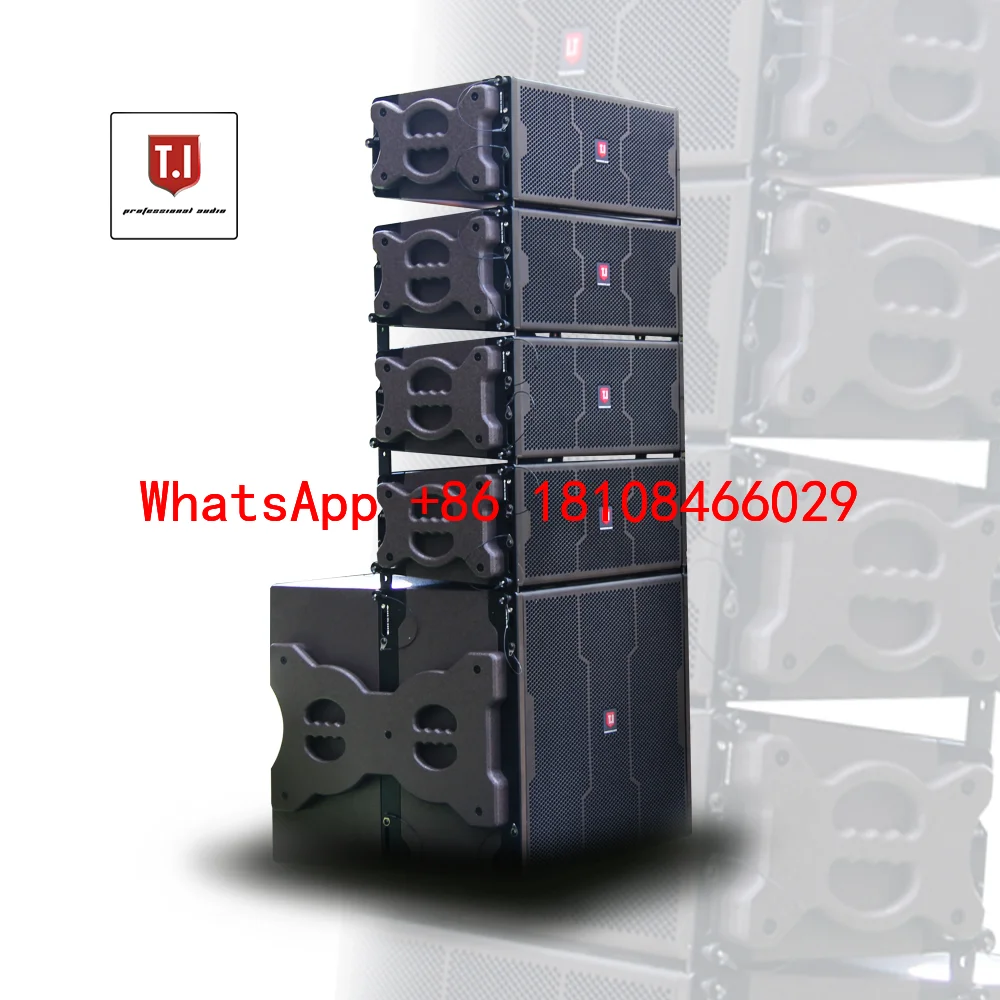 

Mini Active Double 5 Inch Line Array Rental Sound Church Speaker Indoor Show Stage System Church Sound