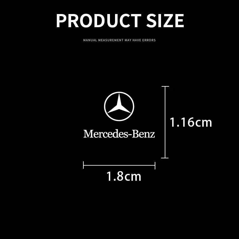 Car Door Handle Stickers Car Window Wiper Decor Emblem For Mercedes Benz AMG A B C E S Class GLC GLK GLE GLA CLA GLB C43 E53