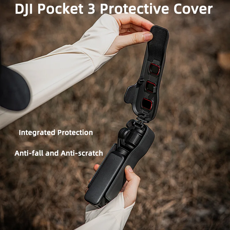 Para dji osmo bolso 3 capa protetora escudo de armazenamento portátil à prova de choque corpo lente protetor caixa transporte caso acessório da câmera