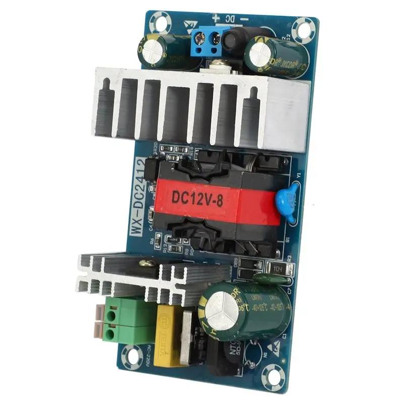 AS95 AC 110V 220V to DC 12V 8A 100W Switching Power Supply Board, Regulated Transformer Module for LED Strip Light