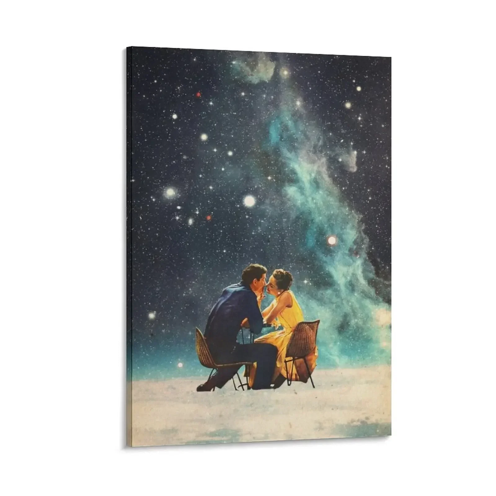 

I'll Take you to the Stars for a second Date Canvas Painting interior paintings paintings wall decor living room decoration