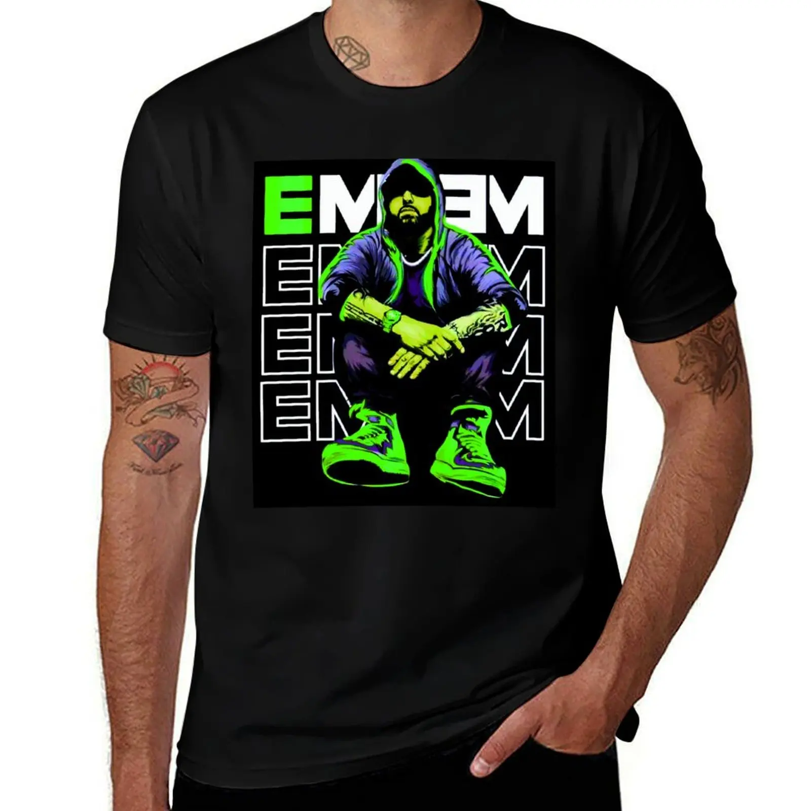 

Eminem T-Shirt t shirts cotton 100% cotton t shirt pack man t shirt cotton T-Shirt