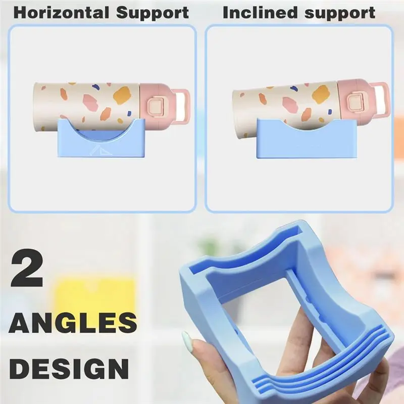 HHTL Cup Cradle Silicone Cup Holder For Tumblers Crafting For Crafts, Tumbler Stand With Built-In Slot