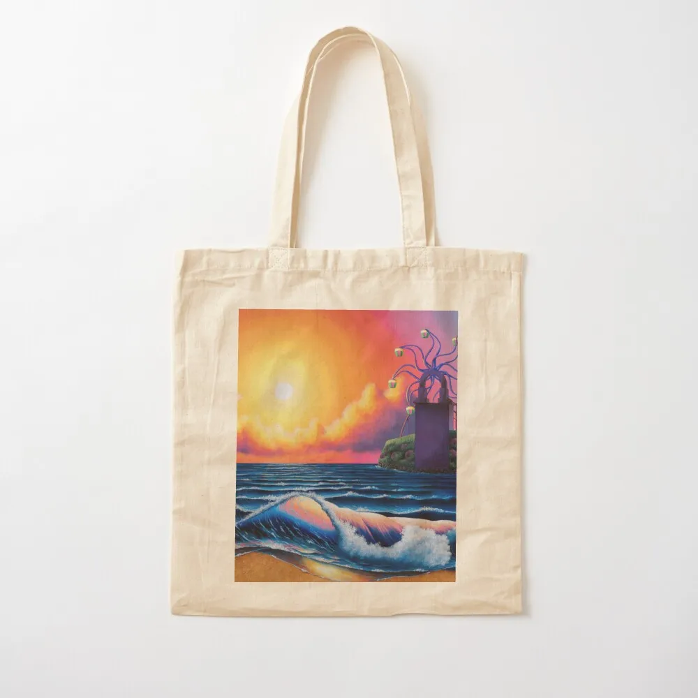 

Sirena Beach Tote Bag reusable shopping bag sac pour femme Canvas Tote Bag