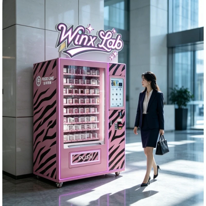 Customized Beauty Vending Machine for Natural Cosmetics Compact Self‑Service Retail Equipment for Small Commercial Retail Spaces