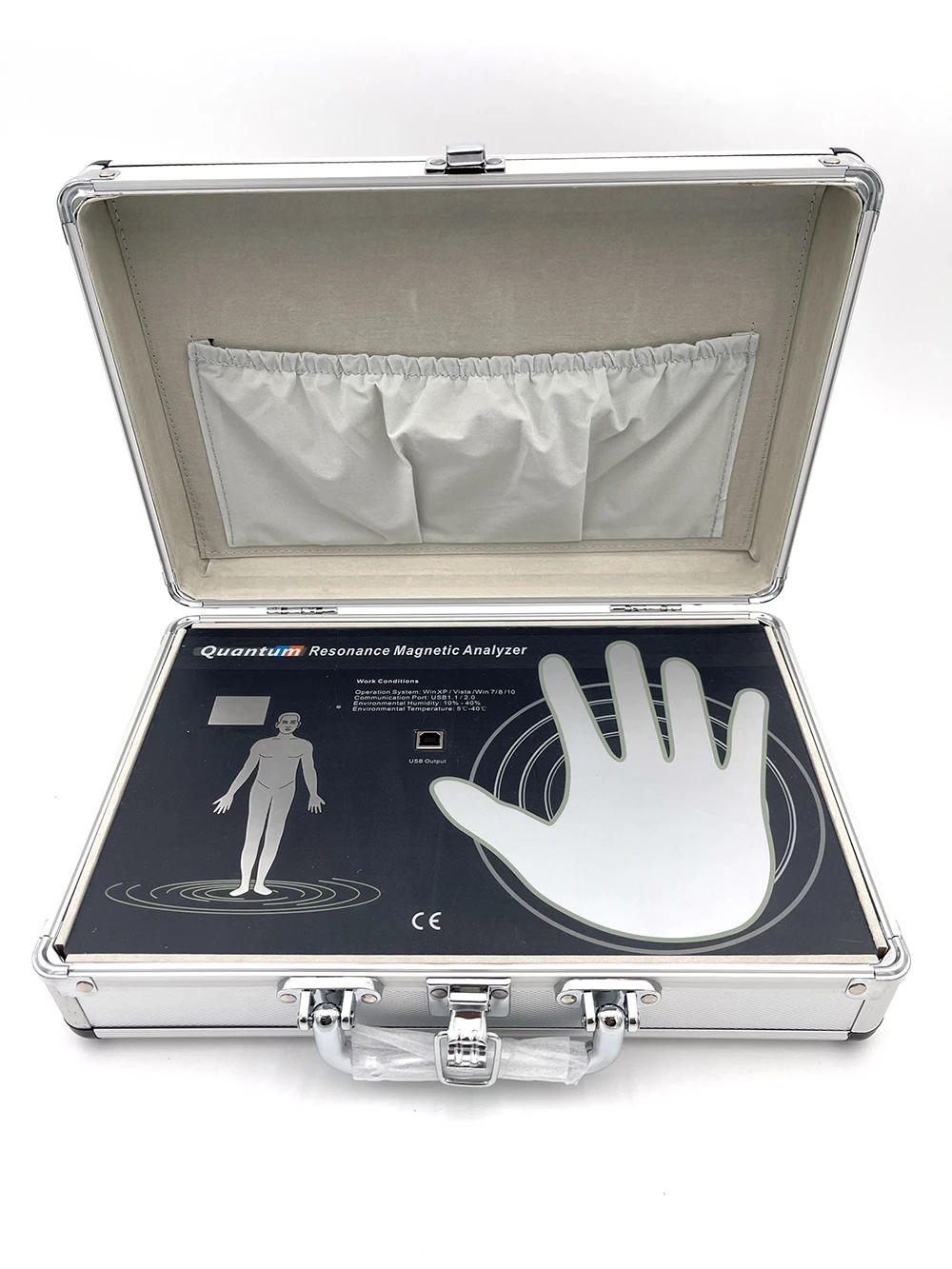 Newest Palm Model Quantum Resonance Magnetic Analyzer For Body Health Checking Set 2024 Software Version