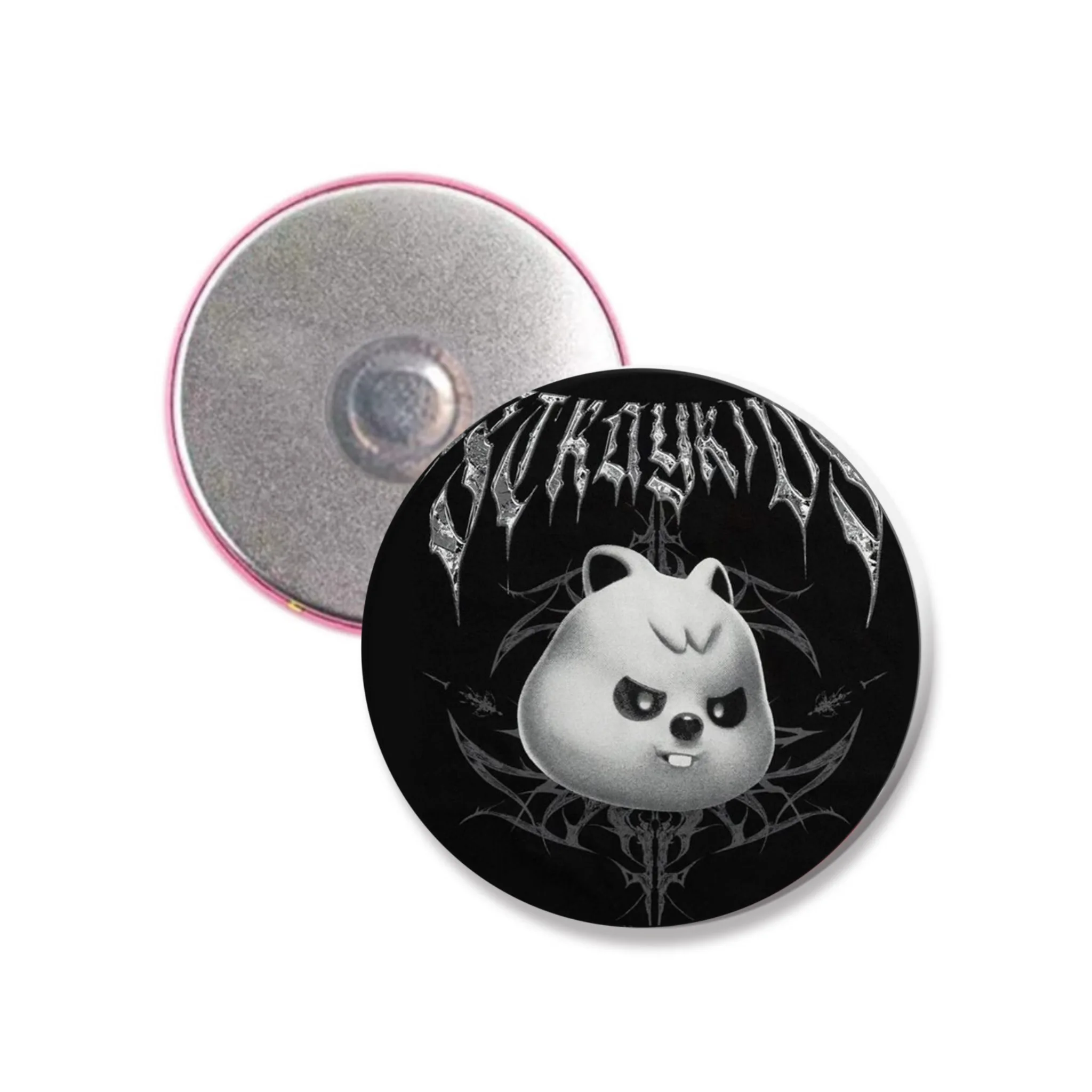 2025 nouveau 58mm skzoo mal dessin animé réfrigérateur aimant Stray Kids réfrigérateur autocollant accessoires Li Longfu périphériques