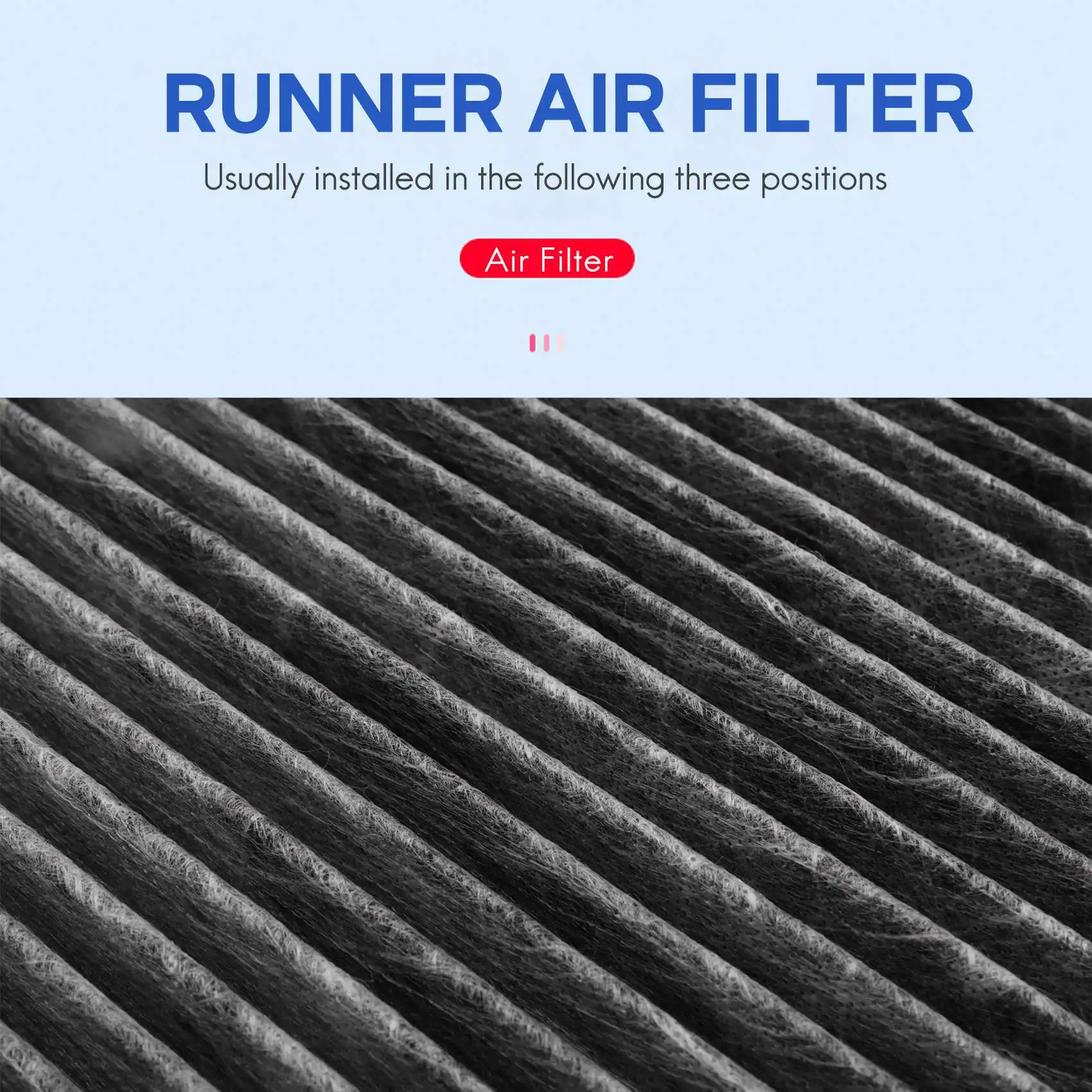 Cabin Air Filter CF10285 Activated Carbon for Toyota Prius C 4Runner 2010-2018