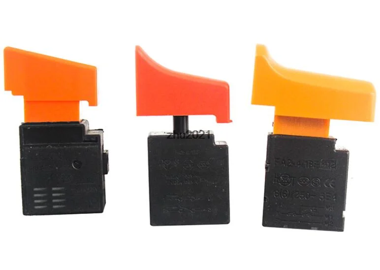 6A 250VAC 12A 125VAC 5E4 SPST NO Trigger Switch for Ricky 150 Polisher 110B/130B/160B