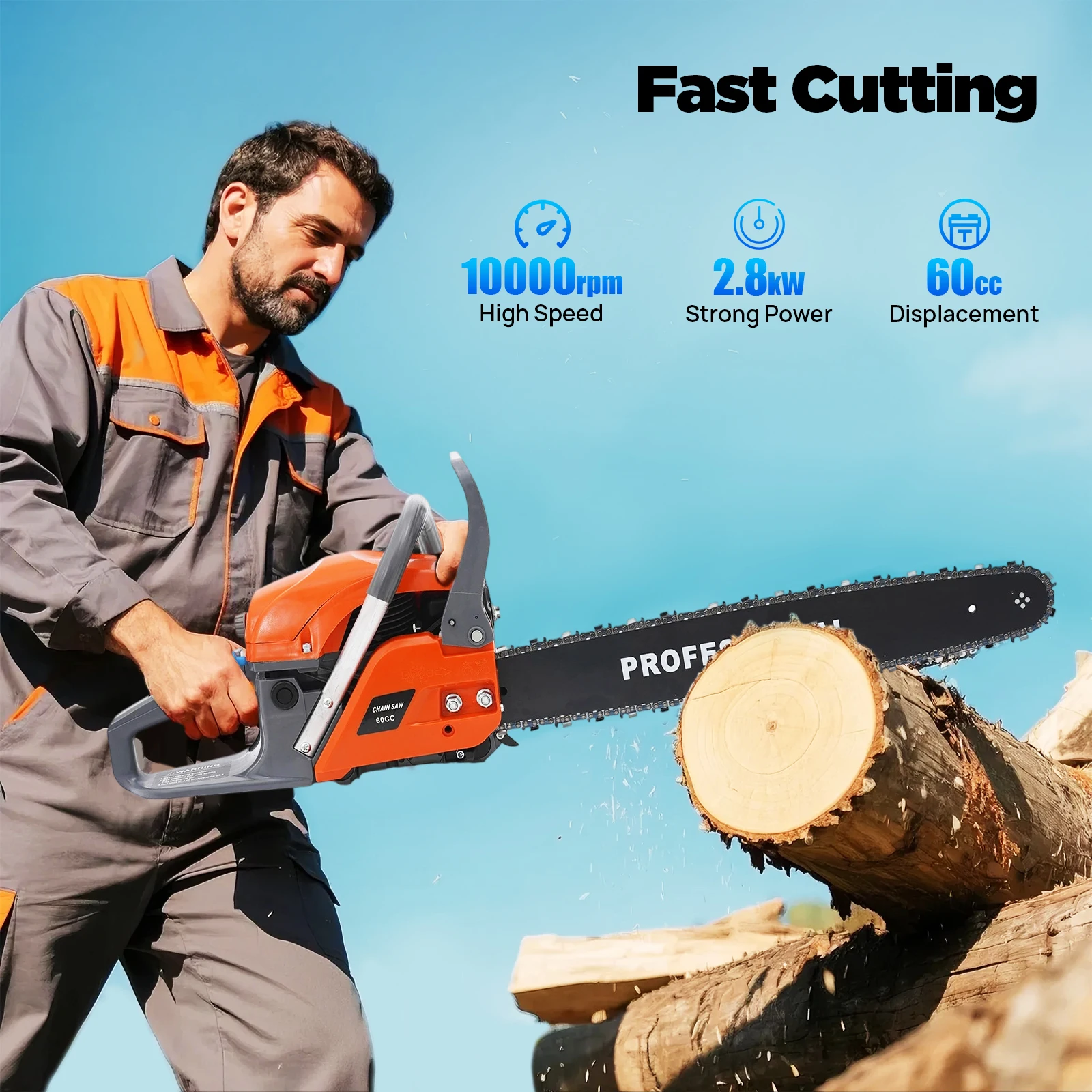 60Cc 2-Stroke Gas C…