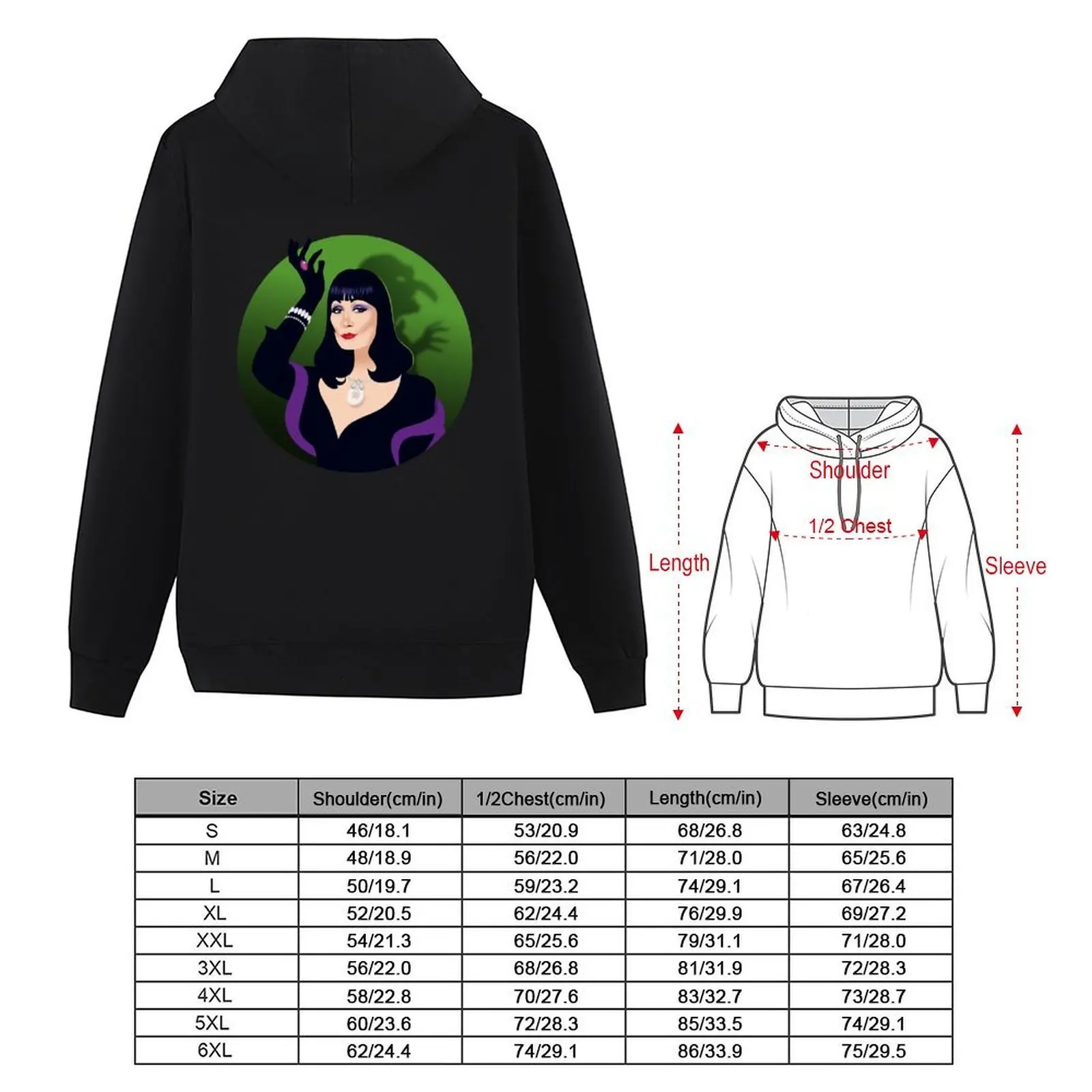 Grand High Witch Hoodie mens clothing hooded shirt blouse men clothes mens hoodies
