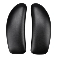 Arm Pads Caps Replacement for Hummanscale Freedom Office Home Computers Chair 1 Pair Black Color Armrest Surface Furniture Parts