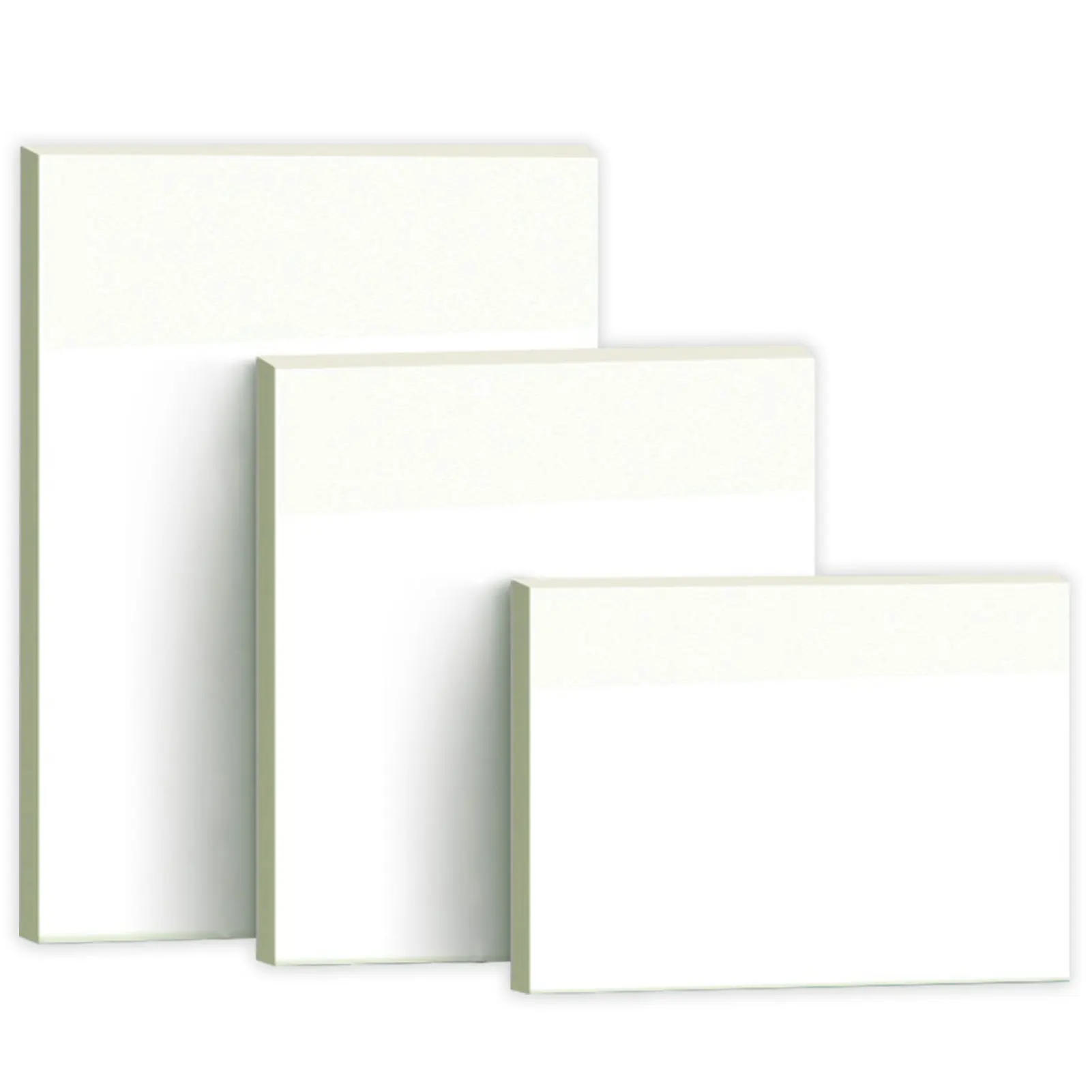 Note adesive trasparenti 50 fogli Carte adesive impermeabili Blocco note trasparenti autoadesivi Forniture per ufficio scolastico