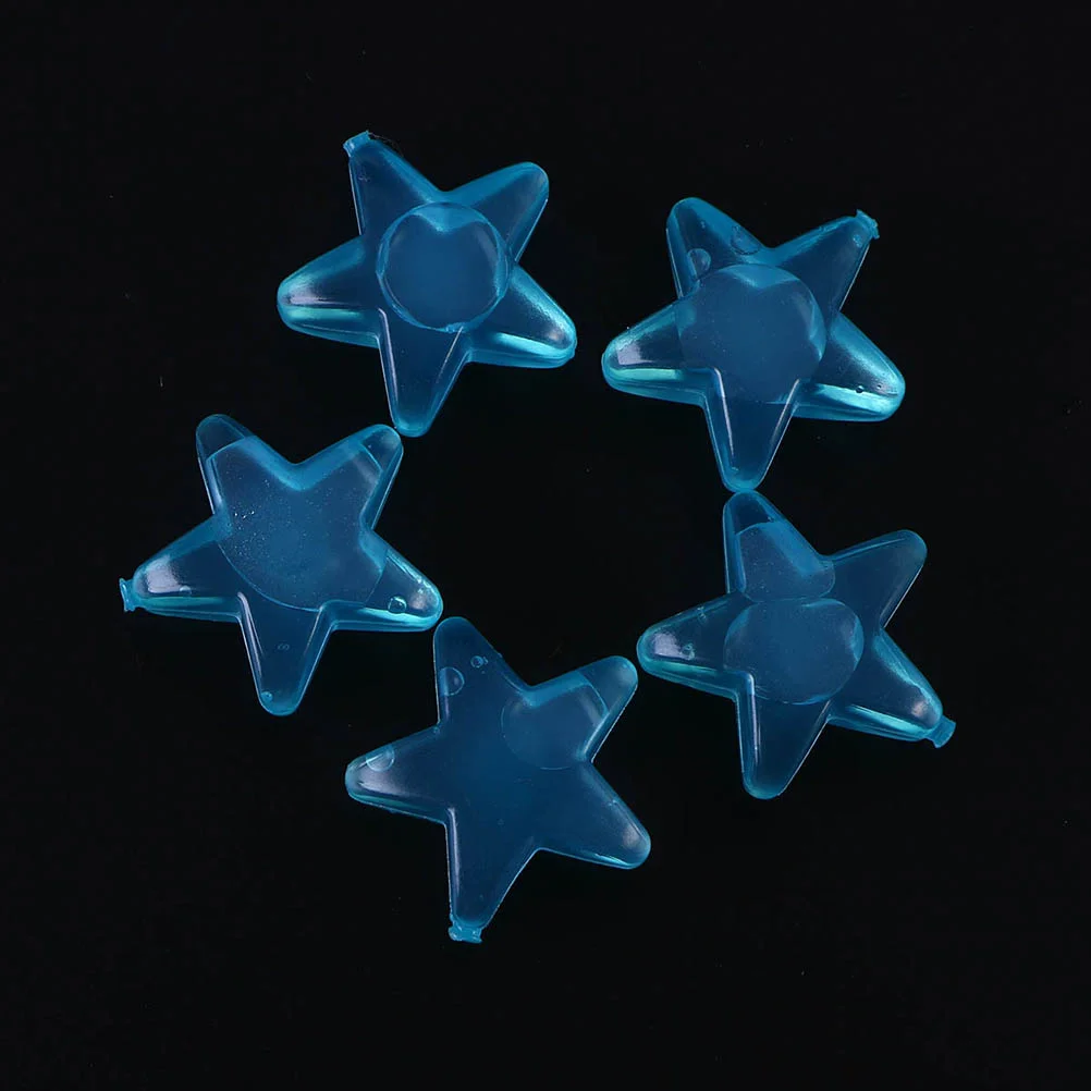 

40pcs Reusable Chilling Colorful Star Shaped Plastic Ice Cube Set(Color Random) star shaped ice cube reusable ice cube