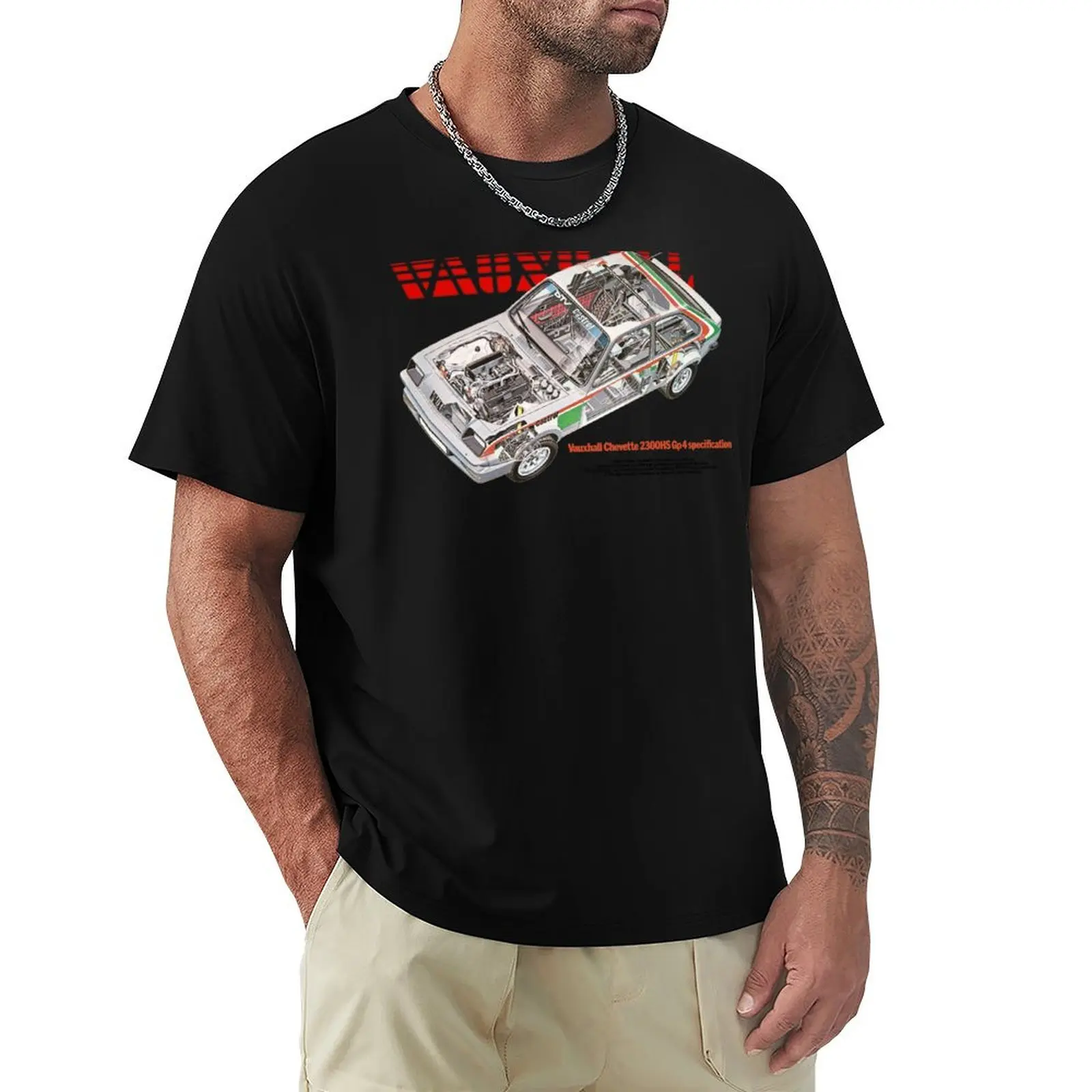 Camiseta VAUXHALL CHEVETTE 2300HS, ropa informal básica, top de manga corta