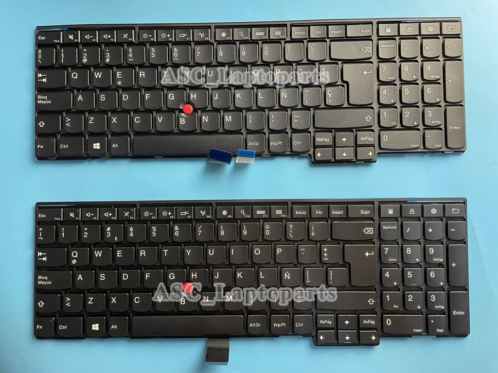 

New Latin Spanish Teclado Keyboard For LENOVO ThinkPad T540 T540P T550 T560 P50s W540 W541 W550 W550s E531 E540 L540 L560 BlackF