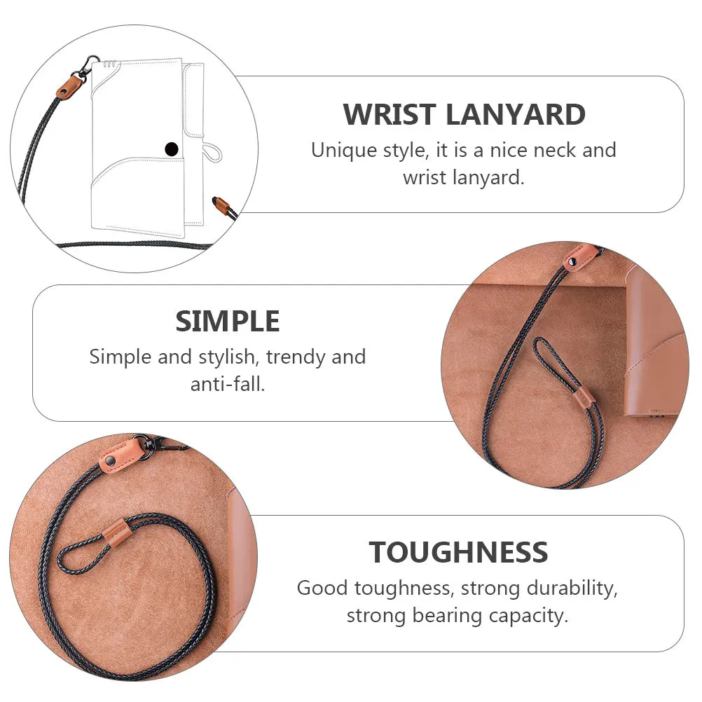 

1 шт. Удобный стильный шейный ремешок для телефона, ID-карт, камеры, бейджа, пропуска, сертификата, брелок-антипотеряшка