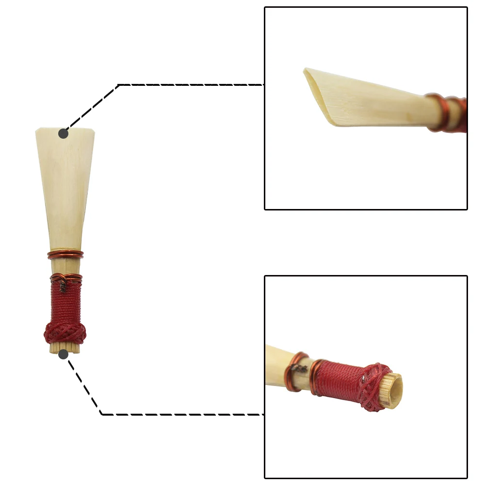 Bassoon Reed Natural Reed Individual Packaging Long Life Woodwinds Instruments Accessories Bassoon Replacement Reeds Parts