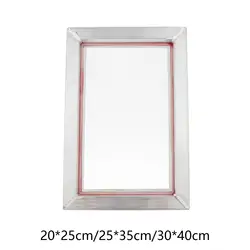 Aluminum Silk Screen Printing Screen Easy to Clean Lightweight for Screen Printing T Shirts DIY Printing Home or Small Business