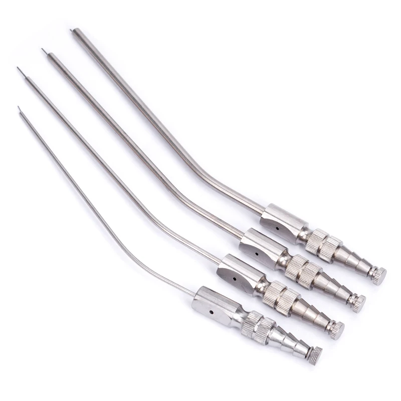 4pcs Stainless Steel Weak Straw Implants Sucker Pipettes Dental Aspirator Suction Tube Medical Surgery Tool 2/3/4/5mm