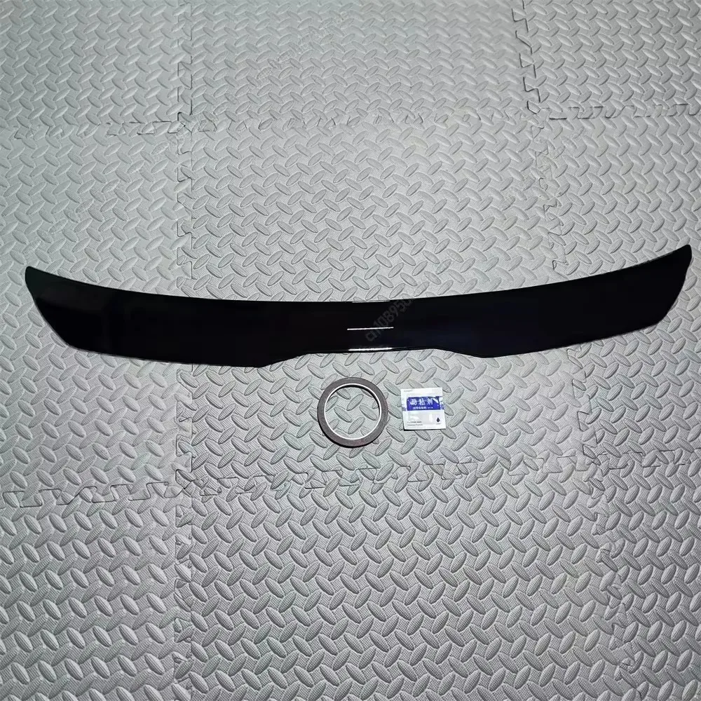 Auto Dakspoiler Vleugel Voor Seat LEON 1P 5F MK3 Voor ST Cupra TGI/FR Hatchback 2013-2024 Bodykits Tuning ABS Zwart