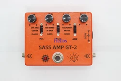 DIY Hand Effect Maker SansAmp GT-2 Duplicate Electric Guitar Speaker Simulates Distortion of a Single Circuit Board