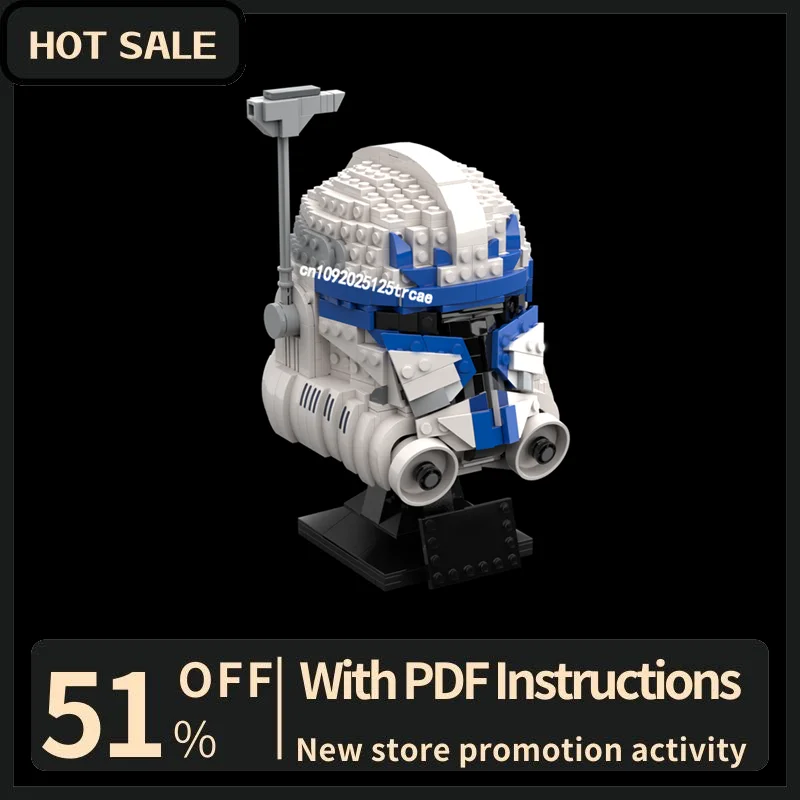 

Новый 891 шт. знаменитый звездный боевой фильм Moc Капитан шлем модель Diy творческие идеи детские игрушки подарок на день рождения Рождественский строительный блок