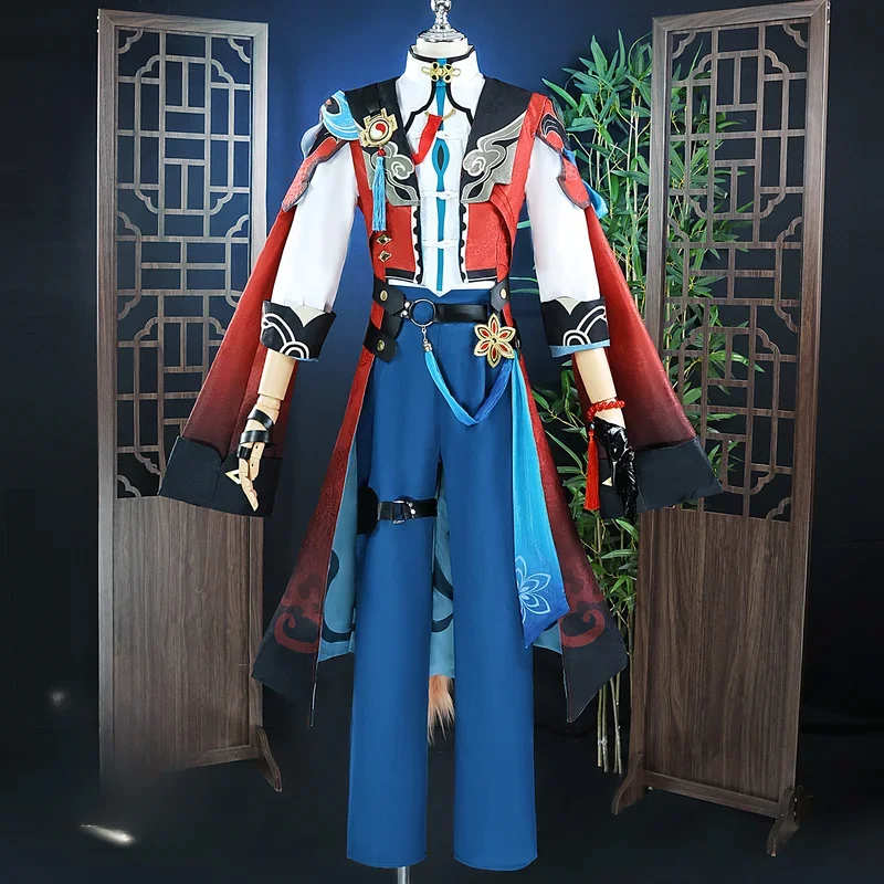 Game Honkai Star Rail Jiaoqiu Cosplay Costume Game Anime Server Fashion Slim Elegant Cosplay Costumes Halloween Carnival Outfit