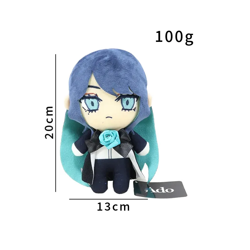 Japan Anime Q Version Yamato Nadeshiko Cartoon Ado Hibana Kimono Plush Doll Girl Kawaii Bedroom Pillow Ornament Birthday Gift