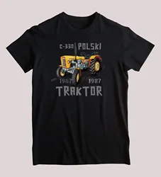 Summer Cotton Short Sleeve O-Neck Mens T Shirt New S-5XL Poland Built Ursus C-330 Tractor T-Shirt. harajuku men clothing cotton